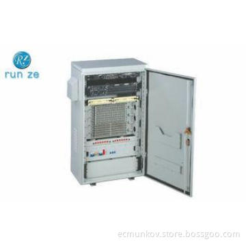 Metal Outdoor Telecom Cabinet , FTTB Access Box With Burgla